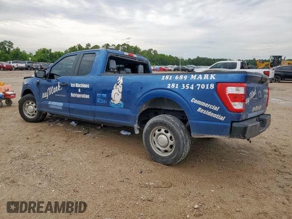 2023 Ford F-150 XL z VIN 1FTEX1C56PKF09894, wystawiony jako Copart lot #60458395 z przebiegiem 65 615 mil mil oraz Szkoda całkowita • Salvage title. Historia ofert i sprzedaży dostępna na DreamBid. Obrazek 2.
