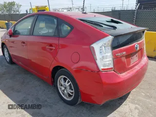 2010 Toyota Prius II with VIN JTDKN3DU0A1165714, listed as a IAAI auction lot 42111642 with 123,441 mi miles. Bid and sale history available at carsss.com. Image 3.