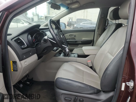 2017 Kia Sedona LX with VIN KNDMB5C19H6320486, listed as a Copart auction lot 73215754 with 100,891 mi miles and Salvage Title. Bid and sale history available at carsss.com. Image 7.
