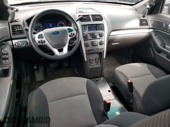 2014 Ford Utility Police Interceptor with VIN 1FM5K8AR2EGA04458, listed as a Copart auction lot 73454084 with 137,214 mi miles and Salvage Title. Bid and sale history available at carsss.com. Image 8.