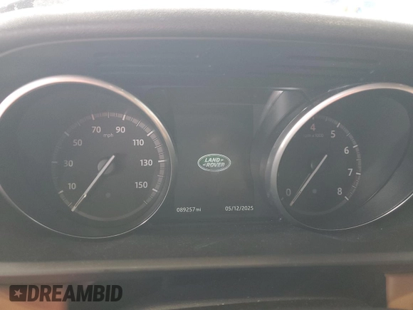 2017 Land Rover Discovery HSE Luxury with VIN SALRHBBV7HA032639, listed as a Copart auction lot 56490415 with 89,257 mi miles and Clean Title. Bid and sale history available at DreamBid. Image 9.