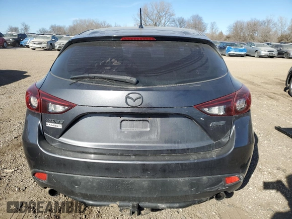 2014 Mazda 3 i Sport with VIN JM1BM1K7XE1186810, listed as a Copart auction lot 42239495 with 136,947 mi miles and Salvage Title. Bid and sale history available at DreamBid. Image 6.