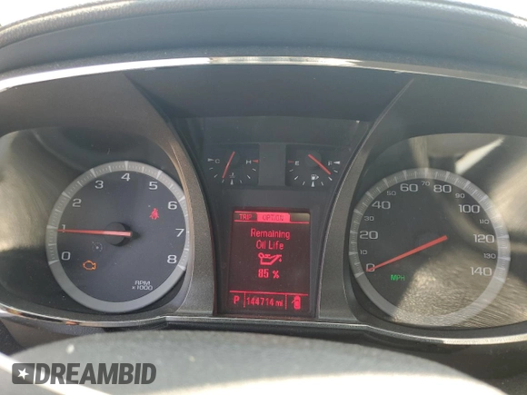 2013 GMC Terrain SLE with VIN 2GKALMEK0D6286916, listed as a Copart auction lot 58884055 with 144,714 mi miles and Salvage title. Bid and sale history available at DreamBid. Image 9.