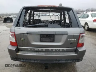 2009 Land Rover Range Rover Sport HSE with VIN SALSF25499A214547, listed as a Copart auction lot 41857865 with Not provided miles and Non repairable. Bid and sale history available at DreamBid. Image 6.