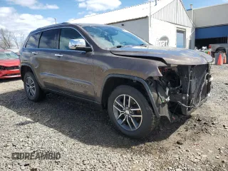 2017 Jeep Grand Cherokee Limited with VIN 1C4RJFBG2HC739169, listed as a Copart auction lot 52131165 with 86,015 mi miles and Salvage Title. Bid and sale history available at carsss.com. Image 4.
