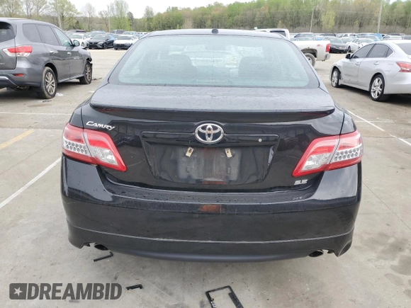 2011 Toyota Camry LE with VIN 4T1BF3EK5BU150499, listed as a Copart auction lot 53580305 with 137,064 mi miles and Salvage Title. Bid and sale history available at DreamBid. Image 6.