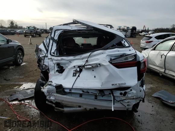 2019 Lexus RX 350 with VIN 2T2BZMCA8KC207105, listed as a Copart auction lot 40158103 with 6,842 mi miles and . Bid and sale history available at DreamBid. Image 6.