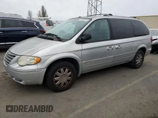 2007 Chrysler Town & Country LWB Limited with VIN 2A4GP64L37R214444, listed as a Copart auction lot 44849575 with 121,578 mi miles and Clean Title. Bid and sale history available at carsss.com. Image 1.