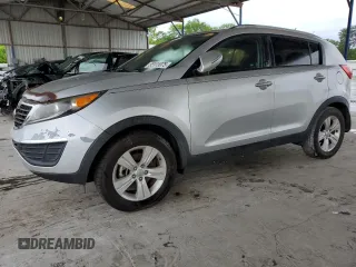 2013 Kia Sportage LX with VIN KNDPB3A27D7417512, listed as a Copart auction lot 55985075 with 158,329 mi miles and Clean title. Bid and sale history available at DreamBid. Image 1.