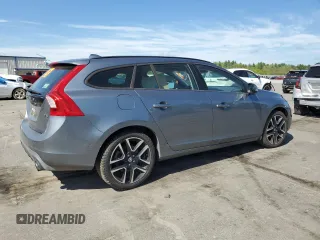 2018 Volvo V60 Dynamic with VIN YV140MEL2J2379191, listed as a Copart auction lot 56674385 with Not provided miles and Salvage title. Bid and sale history available at DreamBid. Image 3.