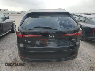 2024 Mazda CX-90 Preferred Plus with VIN JM3KKCHD1R1123218, listed as a Copart auction lot 51512795 with 36,951 mi miles and Salvage Title. Bid and sale history available at DreamBid. Image 6.