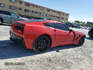 2019 Chevrolet Corvette 1LT with VIN 1G1YB2D72K5121028, listed as a Copart auction lot 57628095 with 70,565 mi miles and Non repairable. Bid and sale history available at DreamBid. Image 3.