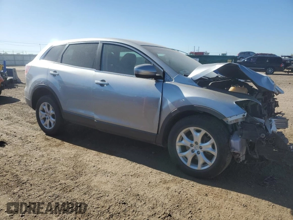 2012 Mazda CX-9 Touring with VIN JM3TB3CV8C0362539, listed as a Copart auction lot 55128315 with 206,555 mi miles and Salvage title. Bid and sale history available at DreamBid. Image 4.