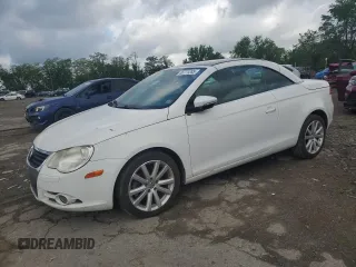 2011 Volkswagen Eos Komfort with VIN WVWBW7AH2BV003170, listed as a Copart auction lot 55771285 with 129,847 mi miles and Salvage Title. Bid and sale history available at DreamBid. Image 1.