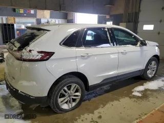 2015 Ford Edge SEL with VIN 2FMTK4J97FBC27281, listed as a Copart auction lot 87402434 with 161,960 mi miles and Salvage Title. Bid and sale history available at carsss.com. Image 3.