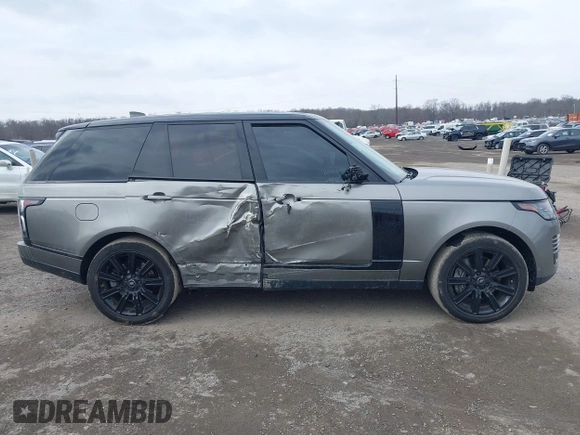 2019 Land Rover Range Rover HSE with VIN SALGS2SVXKA546498, listed as a IAAI auction lot 41615177 with 92,772 mi miles and . Bid and sale history available at DreamBid. Image 13.