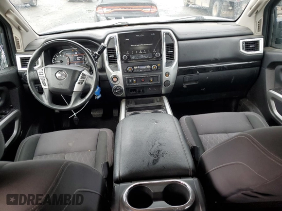 2021 Nissan Titan SV with VIN 1N6AA1ED9MN500876, listed as a Copart auction lot 78286054 with 50,882 mi miles and Salvage title. Bid and sale history available at DreamBid. Image 8.