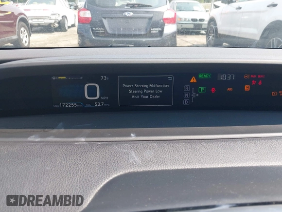 2016 Toyota Prius Four z VIN JTDKARFU1G3027589, wystawiony jako IAAI lot #42391692 z przebiegiem 172 255 mil mil oraz . Historia ofert i sprzedaży dostępna na DreamBid. Obrazek 7.