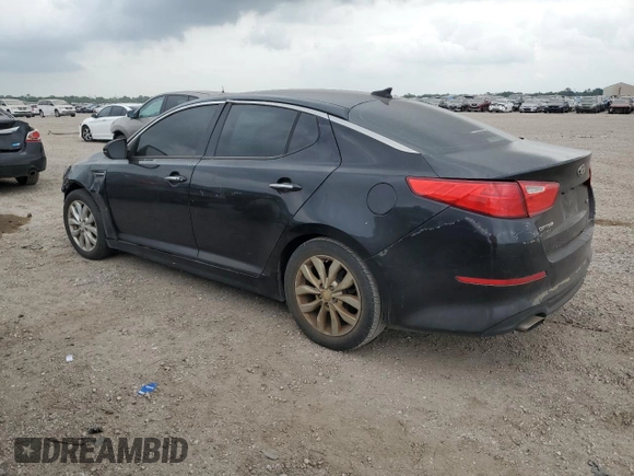 2014 Kia Optima EX with VIN 5XXGN4A72EG339691, listed as a Copart auction lot 53872025 with Not Provided miles and Clean Title. Bid and sale history available at carsss.com. Image 2.