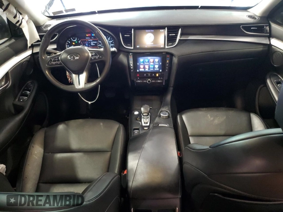 2019 Infiniti QX50 Luxe z VIN 3PCAJ5M39KF128678, wystawiony jako Copart lot #59567025 z przebiegiem 103 090 mil mil oraz Szkoda całkowita • Salvage title. Historia ofert i sprzedaży dostępna na DreamBid. Obrazek 8.
