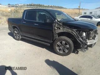 2017 Honda Ridgeline RTL-E with VIN 5FPYK3F76HB008868, listed as a IAAI auction lot 35113644 with 105,558 mi miles and . Bid and sale history available at DreamBid. Image 1.