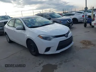 2016 Toyota Corolla L z VIN 2T1BURHE1GC670299, wystawiony jako IAAI lot #42016694 z przebiegiem 108 681 mil mil oraz . Historia ofert i sprzedaży dostępna na DreamBid. Obrazek 1.