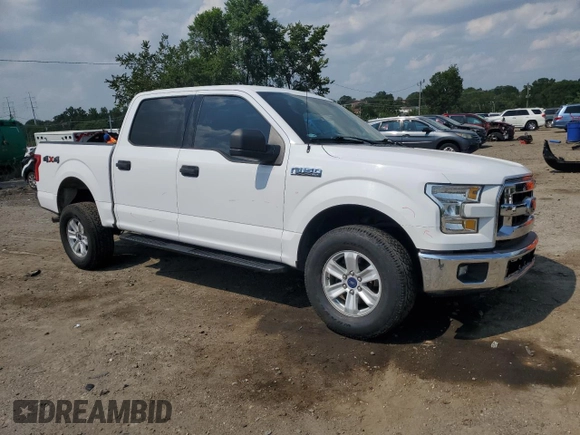 2016 Ford F-150 XLT with VIN 1FTEW1EF8GKF41125, listed as a Copart auction lot 65579435 with 138,498 mi miles and Salvage title. Bid and sale history available at DreamBid. Image 4.