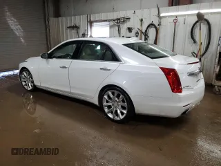 2015 Cadillac CTS Performance AWD with VIN 1G6AY5S3XF0142921, listed as a Copart auction lot 50344955 with 78,494 mi miles and Salvage Title. Bid and sale history available at DreamBid. Image 2.