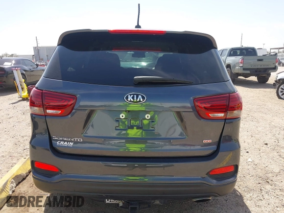 2020 Kia Sorento LX with VIN 5XYPG4A34LG658493, listed as a IAAI auction lot 41750311 with 78,091 mi miles. Bid and sale history available at carsss.com. Image 17.