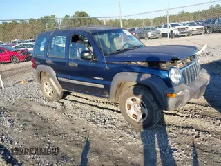 2004 Jeep Liberty Sport with VIN 1J4GK48K24W116576, listed as a IAAI auction lot 41461013 with 233,734 mi miles and . Bid and sale history available at carsss.com. Image 1.