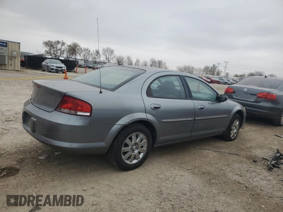 2006 Chrysler Sebring with VIN 1C3EL66R86N154249, listed as a Copart auction lot 87521385 with 163,835 mi miles and Non Repairable. Bid and sale history available at DreamBid. Image 3.