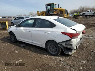 2020 Hyundai Accent SE with VIN 3KPC24A64LE099516, listed as a Copart auction lot 46048185 with 92,039 mi miles and Salvage Title. Bid and sale history available at carsss.com. Image 2.