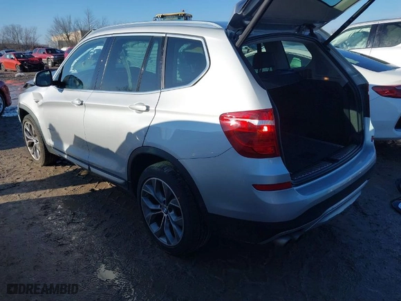 2015 BMW X3 xDrive28i with VIN 5UXWX9C50F0D49865, listed as a IAAI auction lot 41212472 with 66,023 mi miles. Bid and sale history available at carsss.com. Image 3.