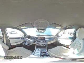 2022 Genesis G70 3.3T with VIN KMTG54TE8NU100556, listed as a Copart auction lot 82680694 with 42,679 mi miles and Salvage Title. Bid and sale history available at carsss.com. Image 15.