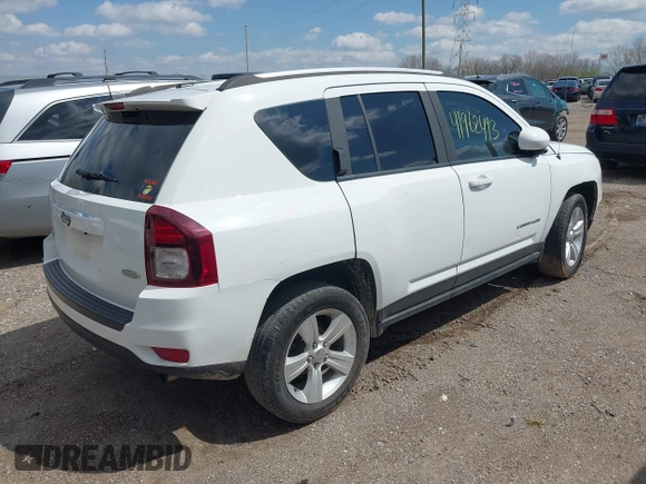 2016 Jeep Compass Latitude with VIN 1C4NJDEB1GD616457, listed as a IAAI auction lot 41962493 with 80,717 mi miles and . Bid and sale history available at DreamBid. Image 4.