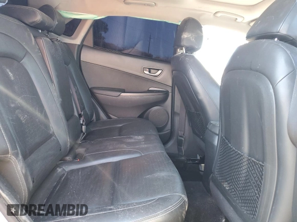 2021 Hyundai Kona Ultimate with VIN KM8K53A52MU679799, listed as a Copart auction lot 46955995 with 0 mi miles and Salvage Title. Bid and sale history available at carsss.com. Image 11.