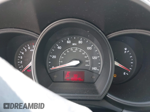 2013 Kia Rio SX with VIN KNADN5A33D6177828, listed as a IAAI auction lot 42534171 with 105,645 mi miles and . Bid and sale history available at DreamBid. Image 7.