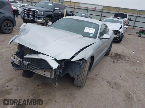 2016 Ford Mustang V6 with VIN 1FA6P8AM3G5266234, listed as a IAAI auction lot 41567015 with 130,207 mi miles and . Bid and sale history available at carsss.com. Image 17.