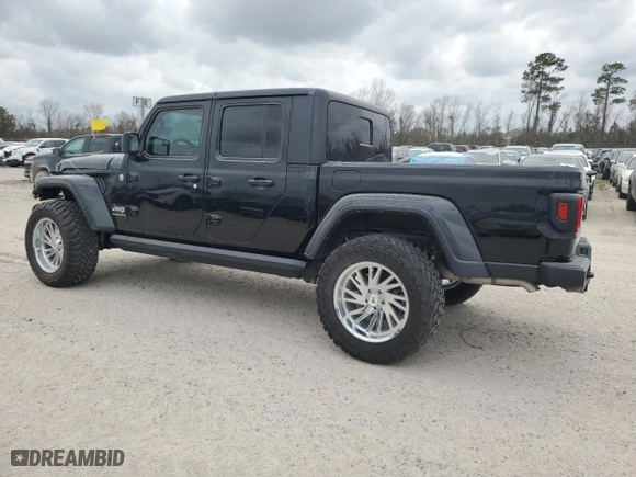 2023 Jeep Gladiator Overland with VIN 1C6HJTFG2PL559314, listed as a Copart auction lot 44985505 with 9,434 mi miles and Salvage Title. Bid and sale history available at carsss.com. Image 2.