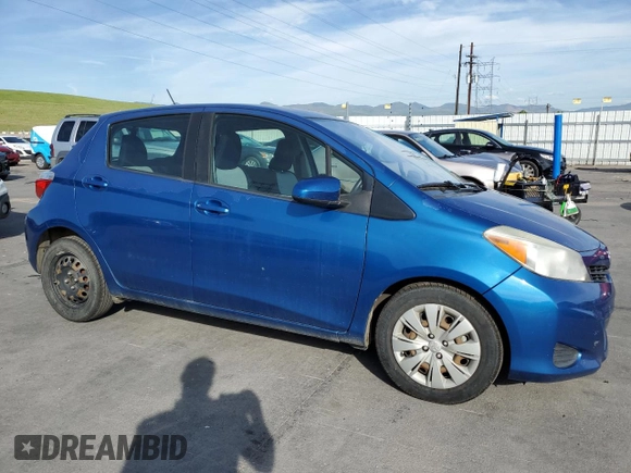 2012 Toyota Yaris L z VIN JTDKTUD32CD507510, wystawiony jako Copart lot #58441335 z przebiegiem 123 872 mil mil oraz Szkoda całkowita • Salvage title. Historia ofert i sprzedaży dostępna na DreamBid. Obrazek 4.