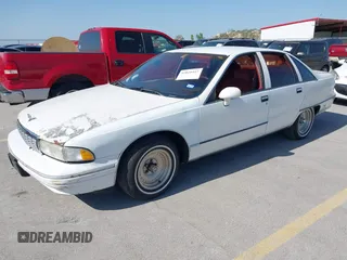 1992 Chevrolet Caprice with VIN 1G1BL53E2NR124884, listed as a IAAI auction lot 42020457 with 346,673 mi miles and . Bid and sale history available at DreamBid. Image 2.