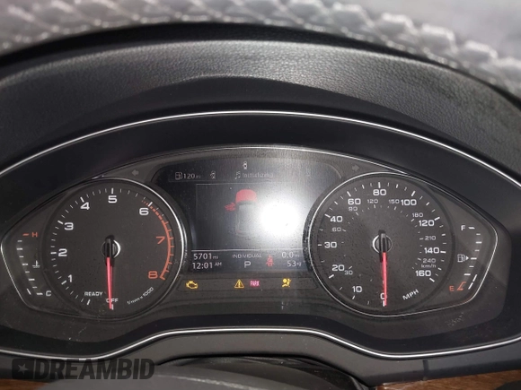 2024 Audi Q5 Premium with VIN WA1ABAFY0R2064293, listed as a IAAI auction lot 41084226 with 5,701 mi miles and . Bid and sale history available at DreamBid. Image 7.