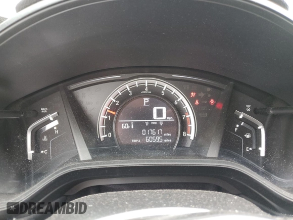 2017 Honda CR-V LX z VIN 2HKRW5H3XHH402429, wystawiony jako Copart lot #57440845 z przebiegiem 17 617 mil mil oraz Szkoda całkowita • Salvage title. Historia ofert i sprzedaży dostępna na DreamBid. Obrazek 9.