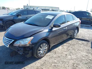 2013 Nissan Sentra SV with VIN 3N1AB7AP6DL707215, listed as a IAAI auction lot 41684144 with 130,726 mi miles and . Bid and sale history available at DreamBid. Image 17.