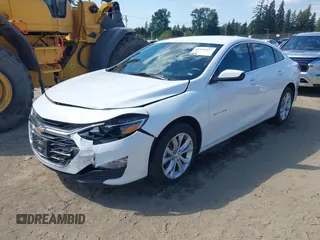 2025 Chevrolet Malibu LT with VIN 1G1ZD5ST8SF145683, listed as a IAAI auction lot 41933527 with 8,884 mi miles and . Bid and sale history available at DreamBid. Image 2.