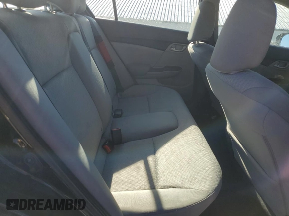 2014 Honda Civic Sedan LX with VIN 2HGFB2F59EH525646, listed as a Copart auction lot 88948255 with 79,580 mi miles and Clean Title. Bid and sale history available at carsss.com. Image 10.