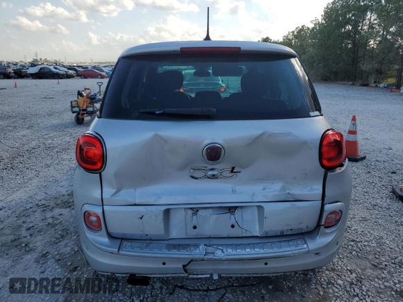 2014 FIAT 500L Easy with VIN ZFBCFABHXEZ026955, listed as a Copart auction lot 78089154 with 119,552 mi miles and Salvage Title. Bid and sale history available at carsss.com. Image 6.