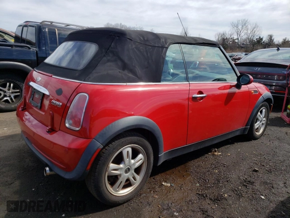 2006 MINI Convertible z VIN WMWRF33546TF63753, wystawiony jako Copart lot #48614785 z przebiegiem 123 789 mil mil oraz Czysty tytuł • Clean title. Historia ofert i sprzedaży dostępna na DreamBid. Obrazek 3.