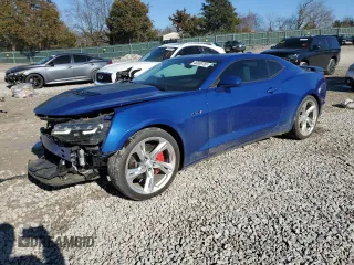 2021 Chevrolet Camaro 1SS with VIN 1G1FE1R75M0137452, listed as a Copart auction lot 48006765 with 56,030 mi miles and Salvage Title. Bid and sale history available at carsss.com. Image 1.