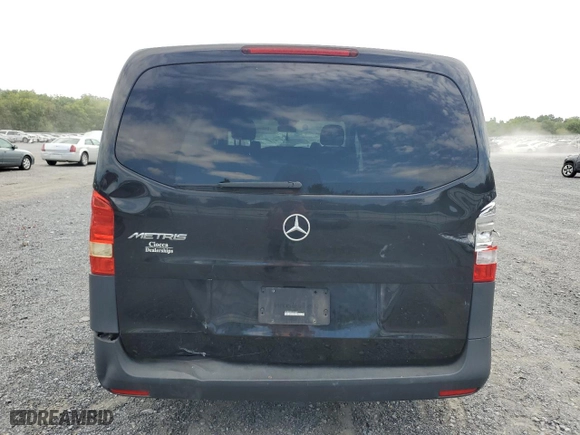 2018 Mercedes-Benz Metris Passenger Van with VIN WD4PG2EEXJ3500442, listed as a Copart auction lot 69496814 with 55,673 mi miles and Salvage Title. Bid and sale history available at carsss.com. Image 6.